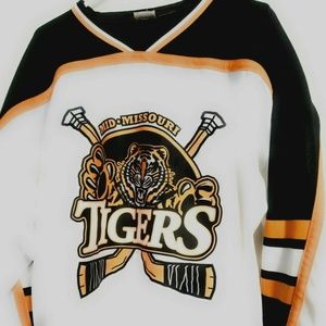Mid Missouri Tigers Men's Hockey Jersey Size XL